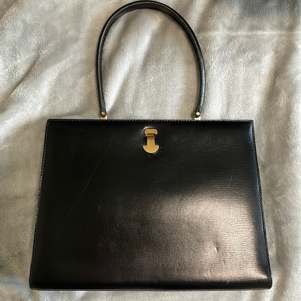 Vintage Black Purse / Tote